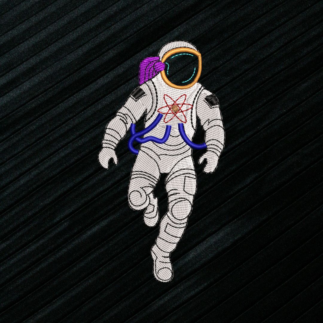 Embroidery Design - Astronaut - File for Download