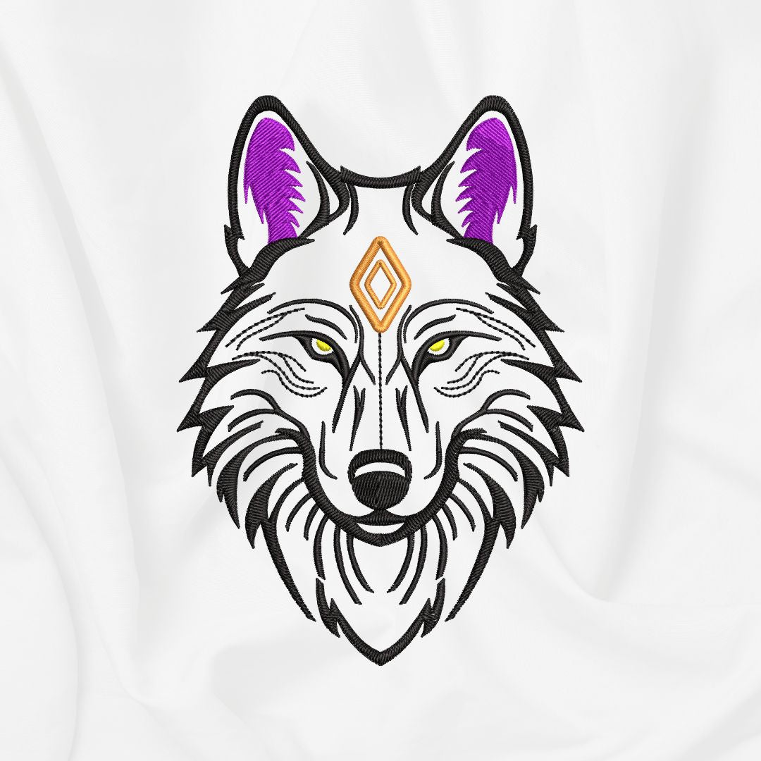 Embroidery Design - Wolf - File for Download